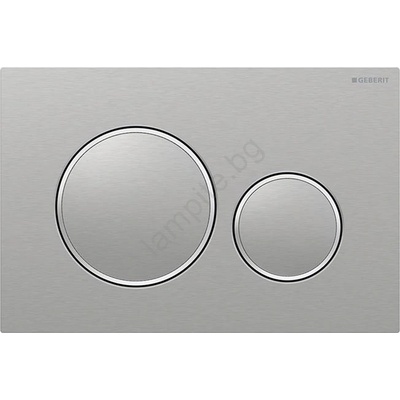 Geberit 115.889. SN. 1 - Бутон за смиване Sigma20 24, 6x16, 4 cm неръждаема стомана (GB0068)