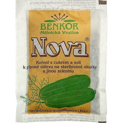 Benkor Nova koření k přípravě nálevu na okurky a zeleninu 100 g – Zboží Dáma