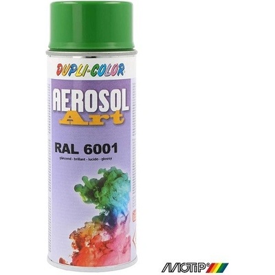 MOTIP DUPLI COLOR ART akrylová barva spray 400 ml lesk RAL smaragdová zelená