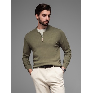 Ombre Clothing Мъжки плетен пуловер със структурирани точки Ombre Clothing Ombre Clothing | Zelen | МЪЖЕ | S