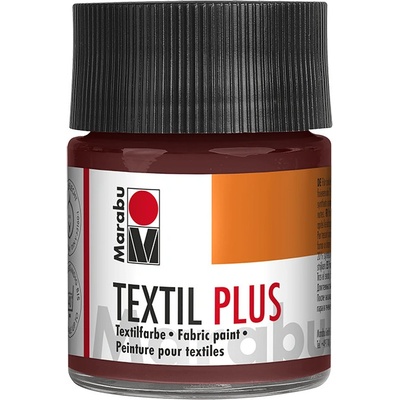 Marabu textil plus barva na textil 50 ml hnědá střední 046