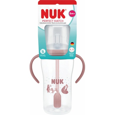 NUK fľaša Perfect Match so slamkou 260 ml