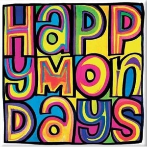Happy Mondays Dayglo Logo Магнит (HAPPYMAG01)