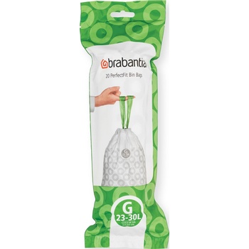 Brabantia Торбички за боклук Brabantia PerfectFit размер G 23-30 л 120 бр (138423)