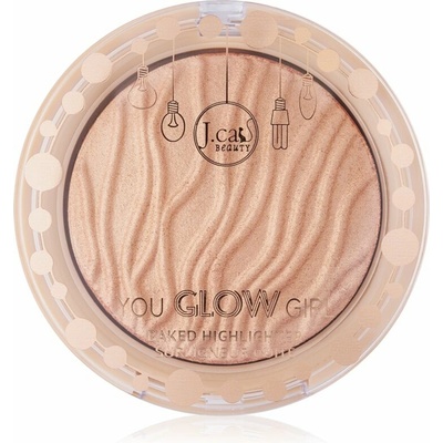 J.Cat Beauty You Glow Girl zapečený rozjasňovač odtieň 110 Solstice Beam 8.5 g
