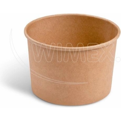Papierová miska PAP PE kraft O115mm 350ml `S`