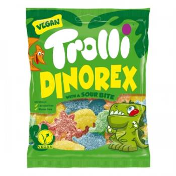 Trolli кисели динозаври 100гр
