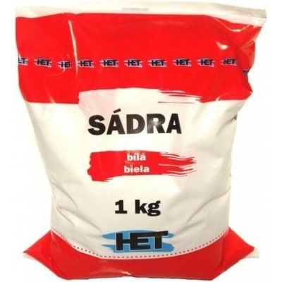 HET sádra bílá 1kg