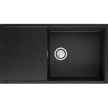 Image 1 of Твоят Стил Кухненска Мивка от Гранит модел Ибиса 900 x 500 Supreme - Графит