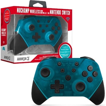 HYPERKIN Armor3 NuChamp Wireless Controller for Nintendo Switch Turqoise (M07467-TQ)
