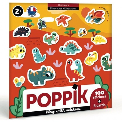 POPPIK Moje první samolepky Dinosauři