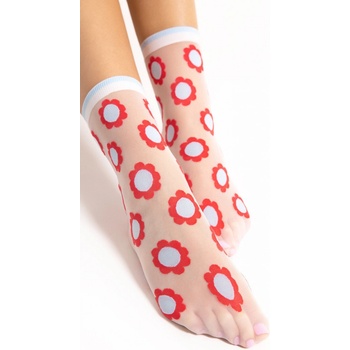 Fiore Mia 20 DEN dámské ponožky off white