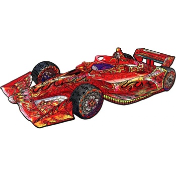 Eureka - Puzzle Colorful Puzzle - Formula wooden - 100 piese