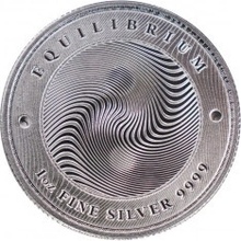 Pressburg Mint strieborná minca Equilibrium 2021 1 Oz