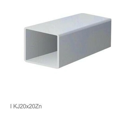 Pozinkovaný jekl 20x20x1,2mm Délka: 3m