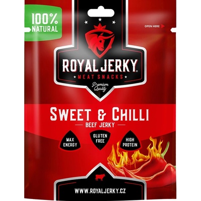 Royal jekry beef SWEET&CHILLI sušené mäso 22 g