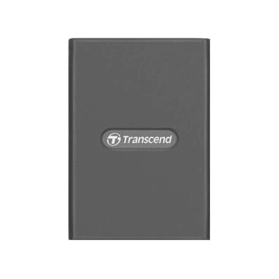 Transcend Четец за карти Transcend, CFexpress Type-B-Card Reader, USB 3.2 Gen 2x2, Type C, Сив, TS-RDE2