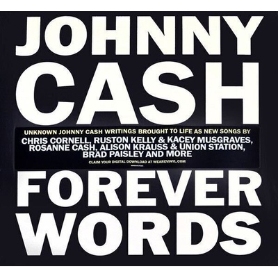 CASH, JOHNNY.=TRIB= - FOREVER WORDS LP