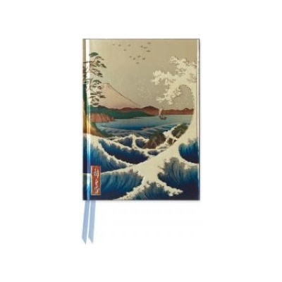 Hiroshige: Sea at Satta (Foiled Pocket Journal)