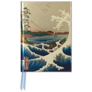 Flame Tree Publishing Hiroshige: Sea at Satta (Foiled Pocket Journal) | Flame Tree Studio
