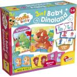 Lisciani Carotina baby logic Динозаври пъзел и 3d (92529)