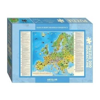 Artglob Puzzle 200 - Europe of the Young Explorer
