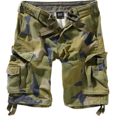 BRANDIT мъжки къси панталони brandit - Винтидж карго - 2002-камуфлаж шведска армия