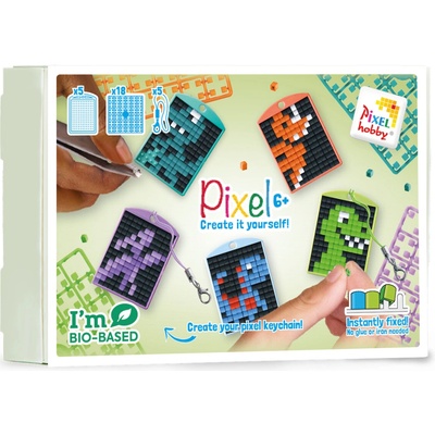 PixelHOBBY Dinosauři medailon tématický box