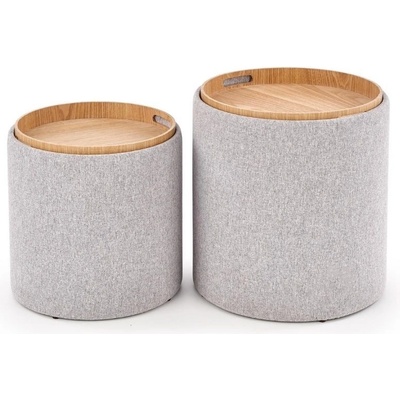 Halmar Taburet Aviko, šedá – Zboží Dáma