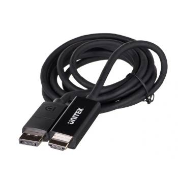 Unitek КАБЕЛ DisplayPort 1.2, HDMI, 4K@60HZ, 1, 8M, V1608A (V1608A)