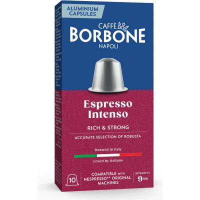 Caffe Borbone Nespresso Alluminio Espresso Intenso 10 ks
