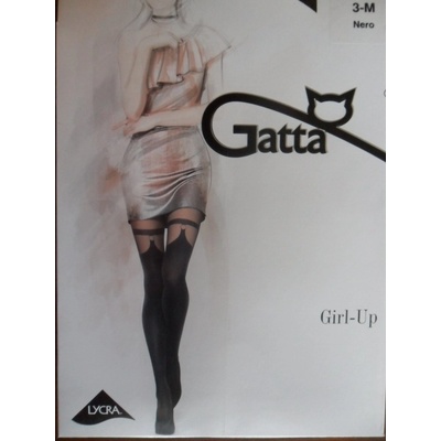 Gatta Girl up 28 20 den punčochové kalhoty nero černé