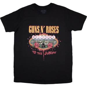 Guns N' Roses Welcome to the Jungle Black M Дамски Риза (GNRTS28LB02)