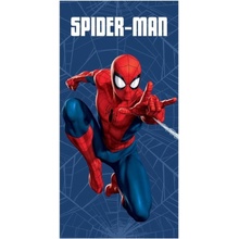 Carbotex plážová osuška Spiderman 100% bavlna froté s gramážou 300 g/m² 70 x 140 cm