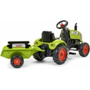 Detské šliapacie vozidlá FALK Šliapací traktor 2041C Claas Arion s vlečkou a otváracou kapotou