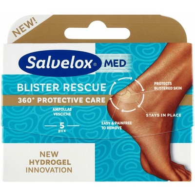 Salvelox náplasti na pľuzgiere 5 ks
