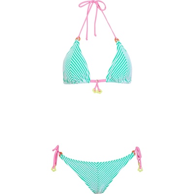 Banana Moon Дамски комплект бикини Banana Moon Women's Balbomelsa Terrystripe Bikini - Vert - размер 34 (FR) (150-6102-0112)