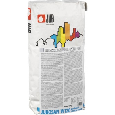 JUB JUBOSAN W120 podkladná sanačná omietka 18 kg Sivá