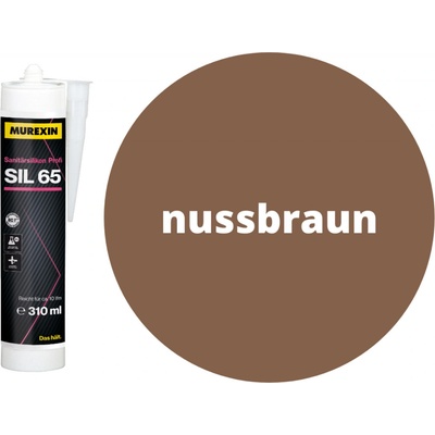 Murexin SIL 65 Profi Sanitárny silikón 310 g nussbraun