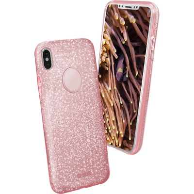 SBS - Sparky Glitter iPhone X ružové