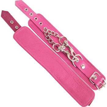 ostatní ROUGE Leather Wrist Cuffs Pink