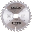 Pilové kotouče a pásy Festa Pilový kotouč s SK plátkem, 140 x 20 mm, 30 zubů, TCT 22303
