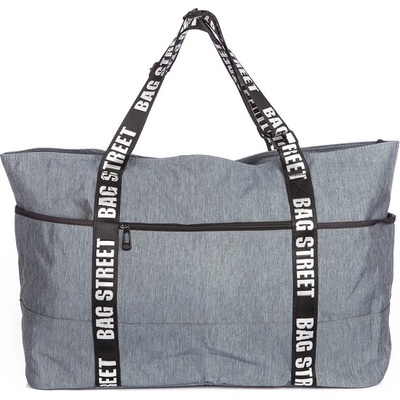 Bag Street Velká volnočasová taška šedá 2109