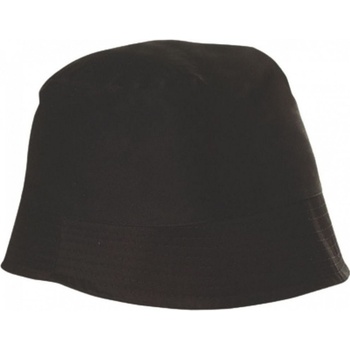 Printwear Měkký bavlněný klobouček proti slunci černá