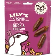 Lily's Kitchen Dog Treats Scrumptious Duck & Venison Sausages 70 g