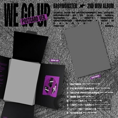 Babymonster - We Go Up / Postcard Version CD