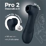 Satisfyer Клитор стимулатор с технология Liquid Air черен Satisfyer Pro 2 Generation 3