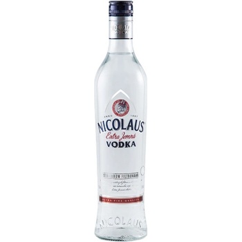 Nicolaus Vodka Extra Jemná 38% 1 l (holá láhev)