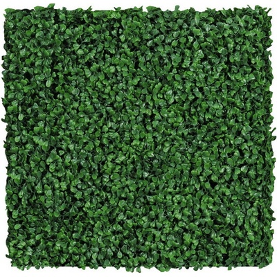 Umelý živý plot BUXUS PREMIUM nehorľavý trieda C, 4ks dielce 50x50cm