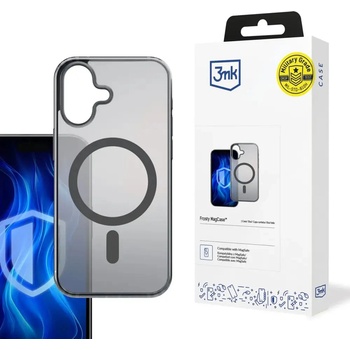 3mk Protection 3mk Frosty MagCase за iPhone 16 Plus - черен (5903108596220)